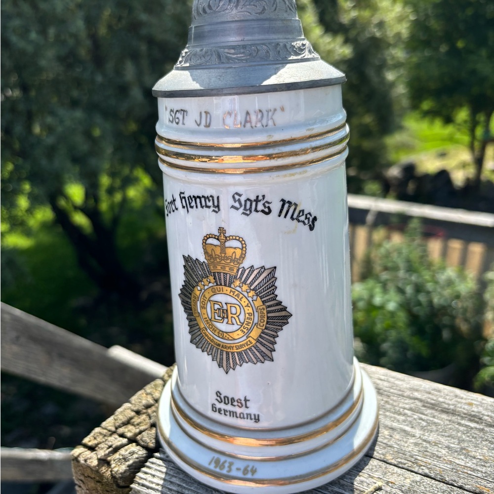 Vintage beer stein 🍻